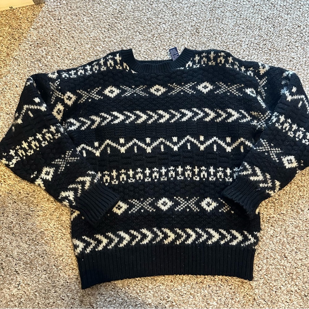 Gap 100% wool 1990s sweater